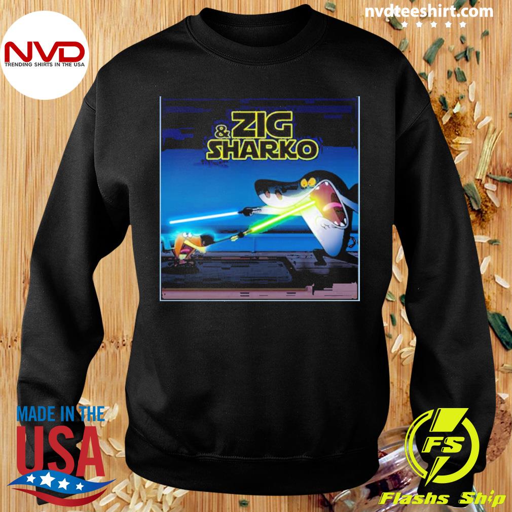 Zig And Sharko Games X Star Wars Shirt - NVDTeeshirt