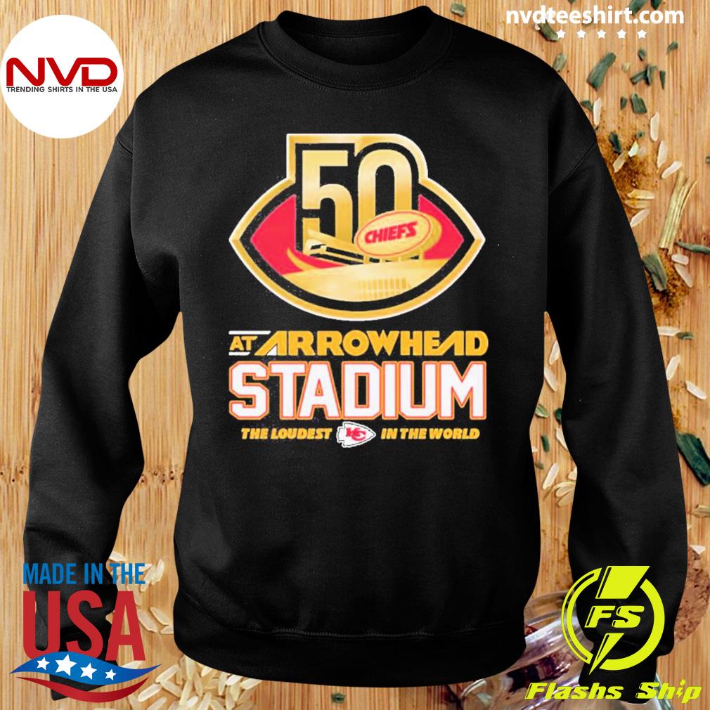 50 Years at Arrowhead Stadium shirt, hoodie, sweater, long sleeve and tank  top