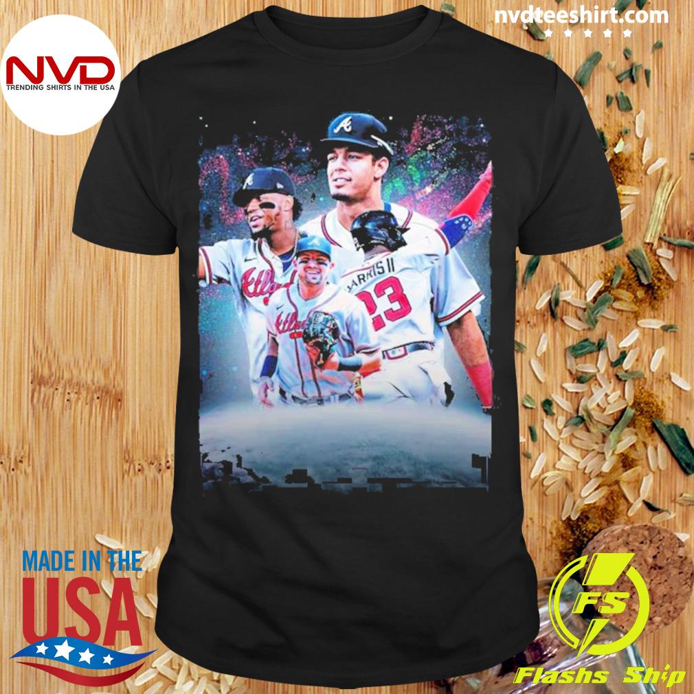 Austin Riley: Caricature, Women's V-Neck T-Shirt / Large - MLB - Sports Fan Gear | breakingt