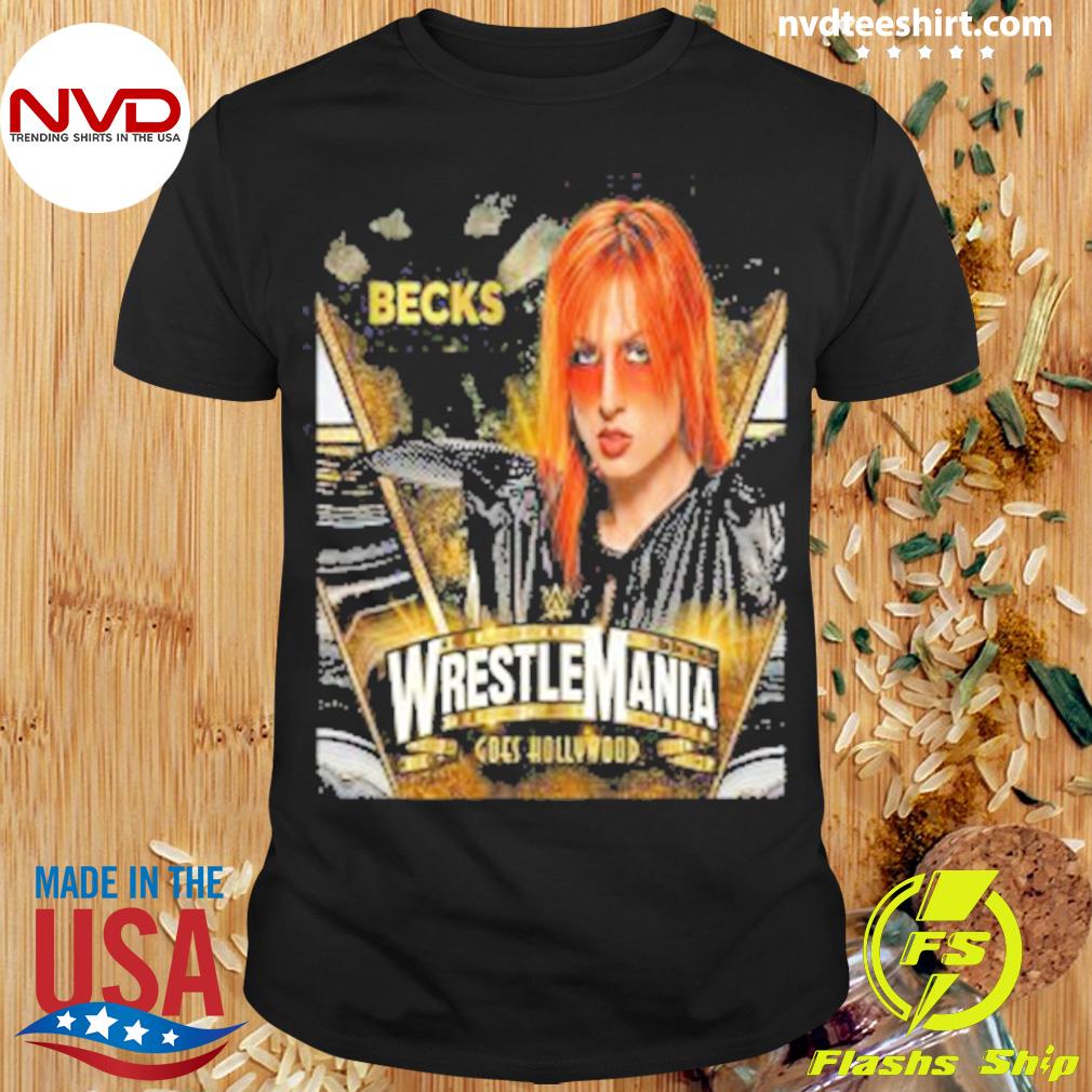 Becky Lynch In WWE WrestleMania Goes Hollywood Vintage Shirt - NVDTeeshirt