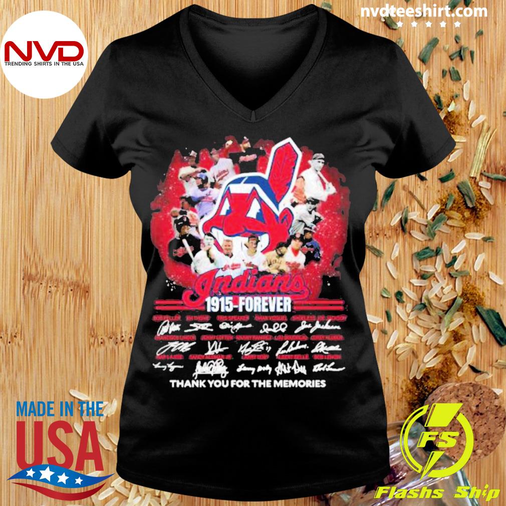 Cleveland Indians 1915 forever 106 Anniversary Signatures New 2022 Shirt,  hoodie, sweater, long sleeve and tank top