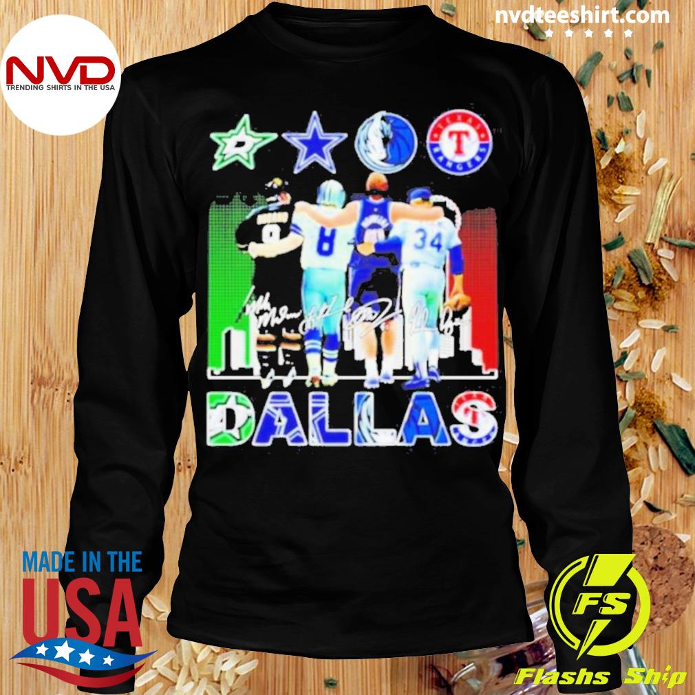 Funny Dallas Cowboys Skyline Team Players Signatures Shirt, hoodie,  sweater, long sleeve and tank top