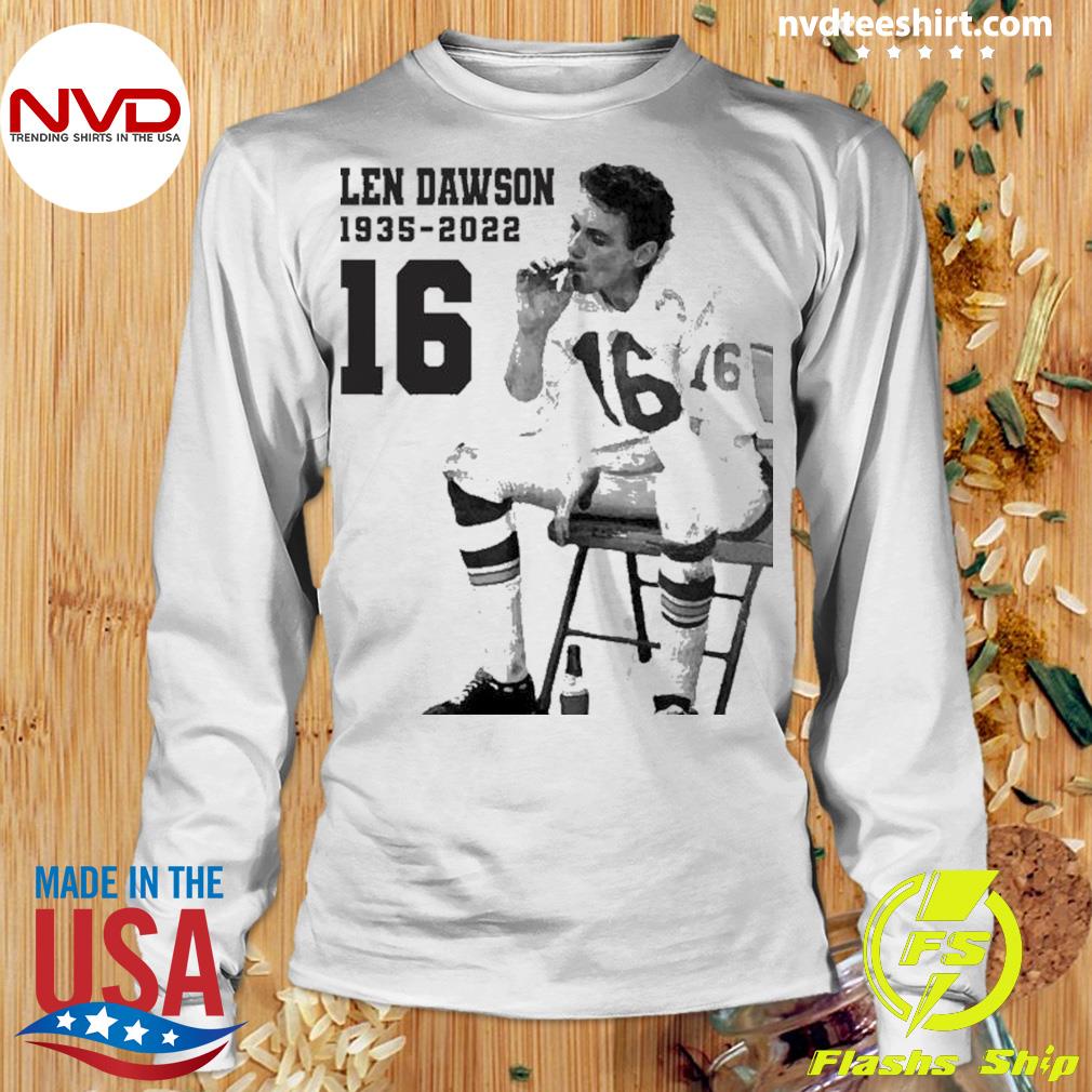 Len Dawson Smoking T-Shirt 