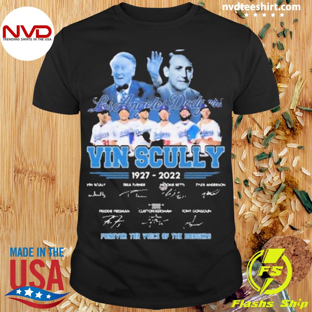 T-shirt at Low Price on LinkedIn: Vin Scully Shirt 1927-2022 Forever The  Voice Of The Dodgers