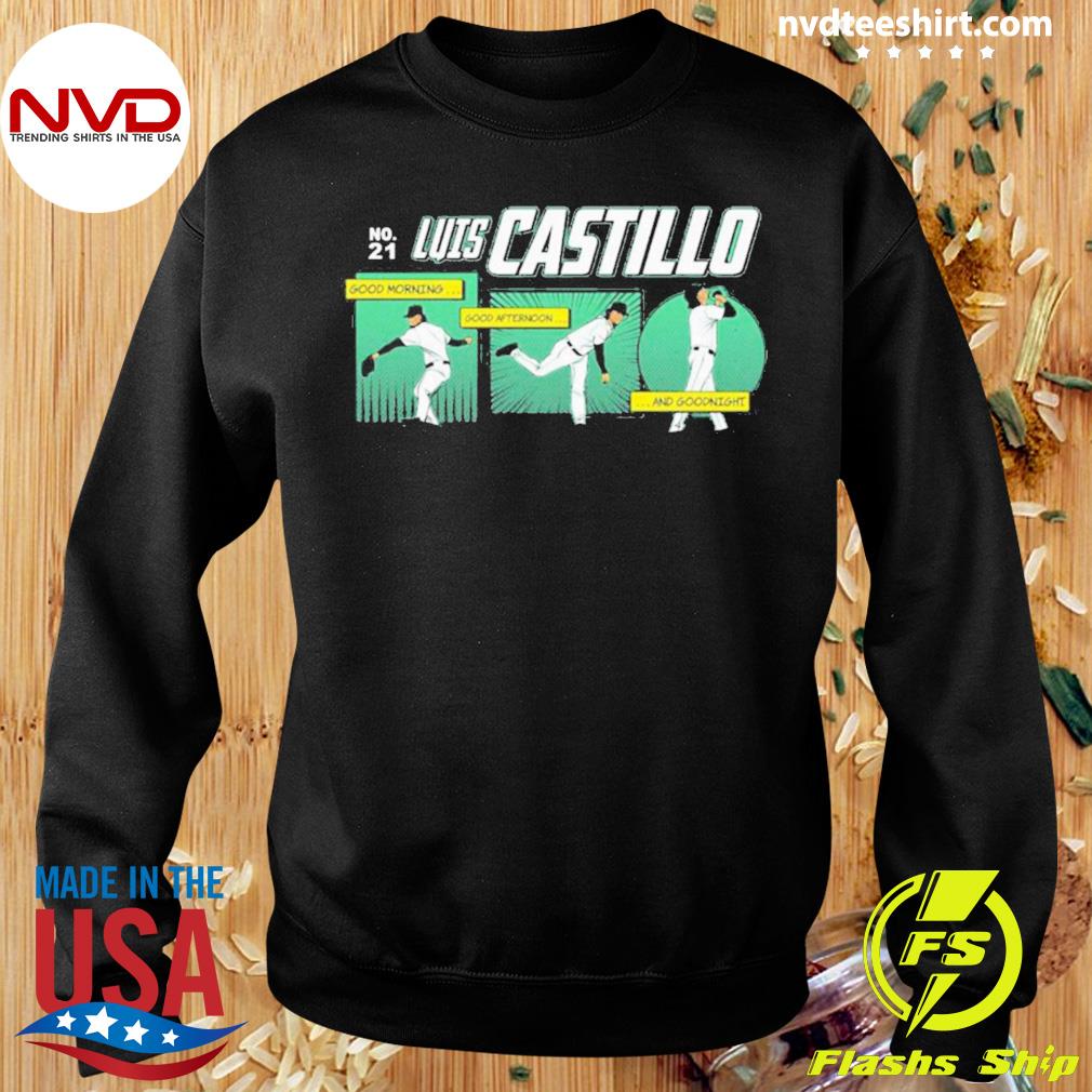 The First Dreamer Store Luis Castillo Good Morning, Good Afternoon, And  Goodnight Shirt - Limotees