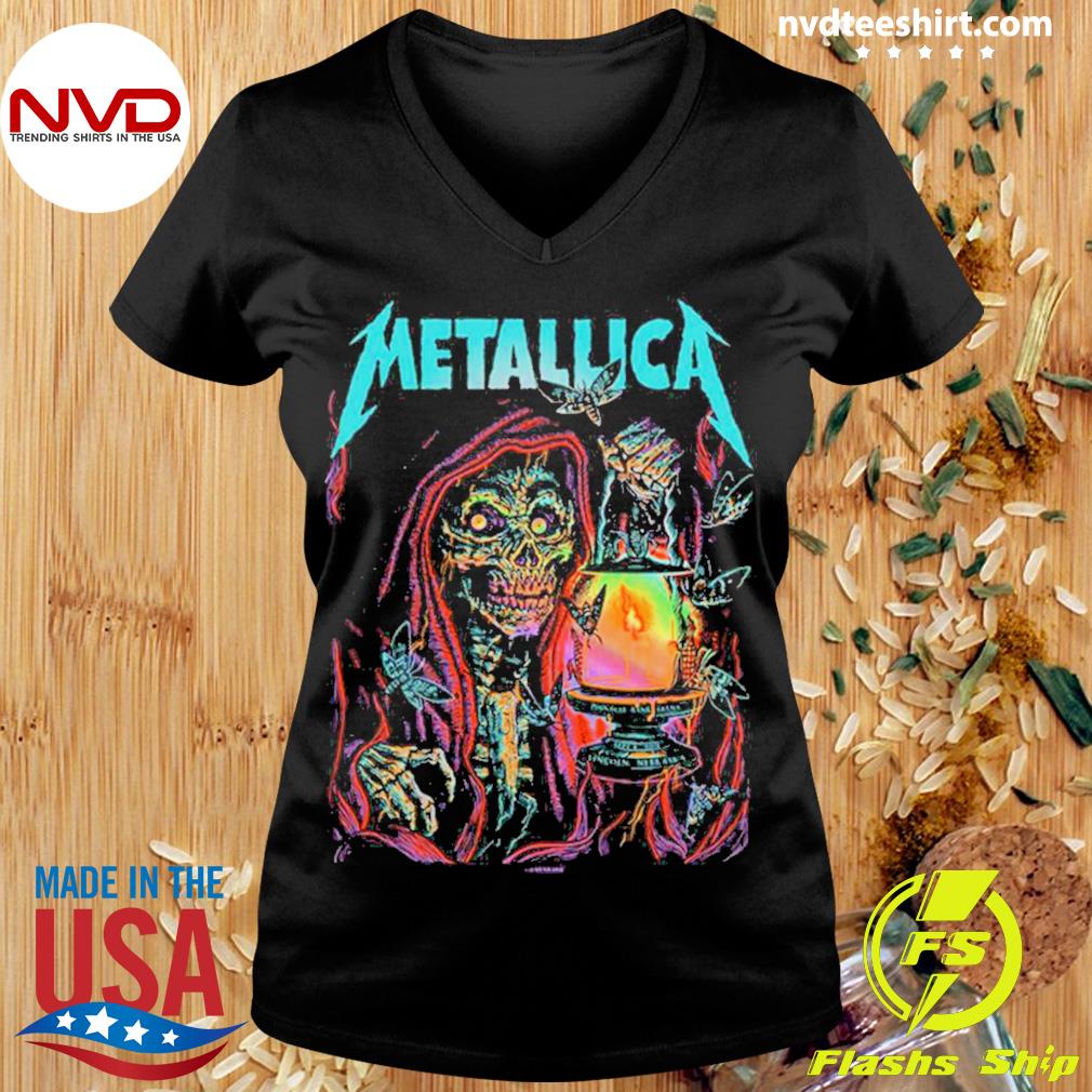 zingen lijst laten we het doen Metallica Lincoln Ap Foil Shirt - NVDTeeshirt