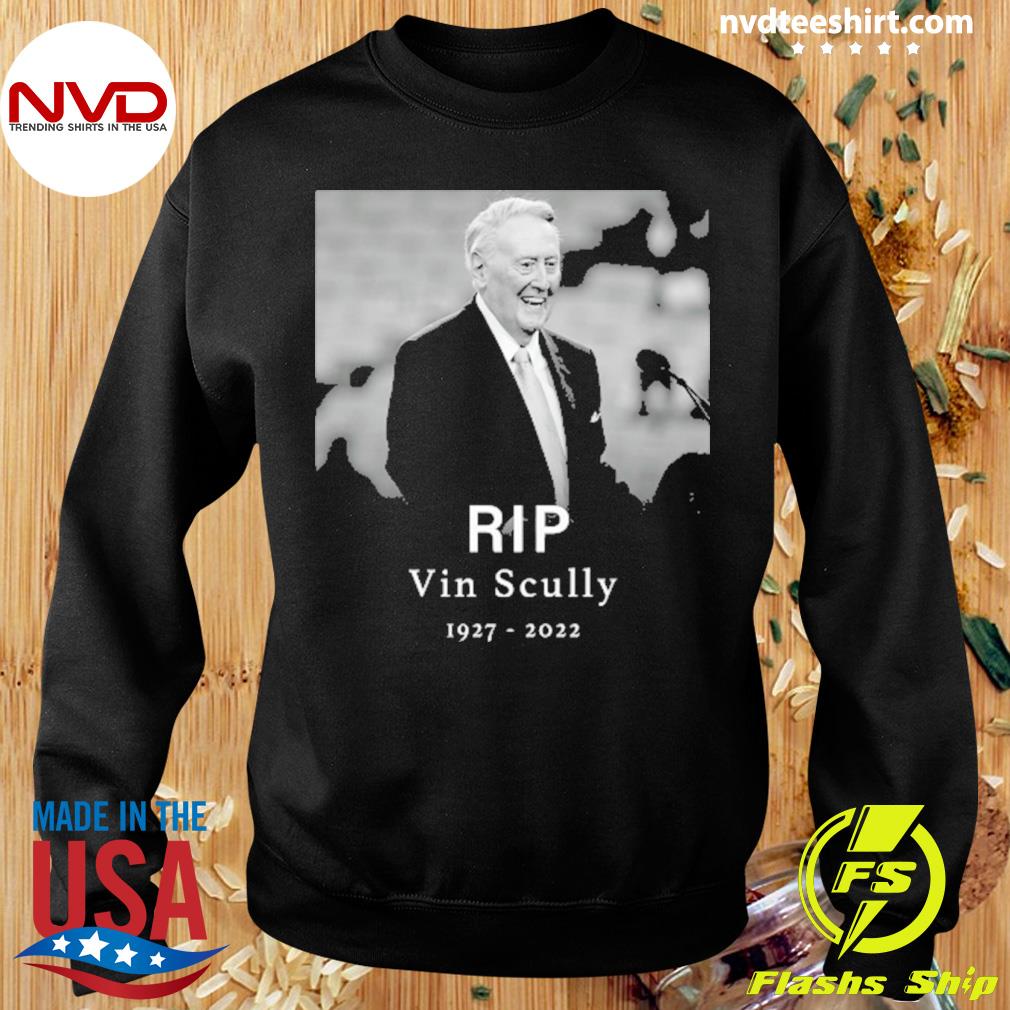 Vin Scully 1927-2022 Thank You For The Memories T-Shirt - Jolly Family Gifts
