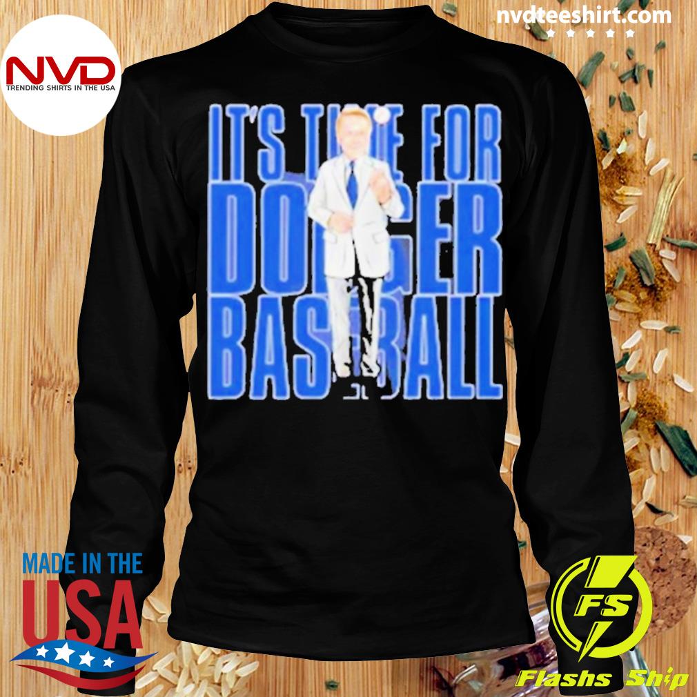 Rip vin scully microphone it's time for dodgers baseball shirt, hoodie,  sweater, long sleeve and tank top