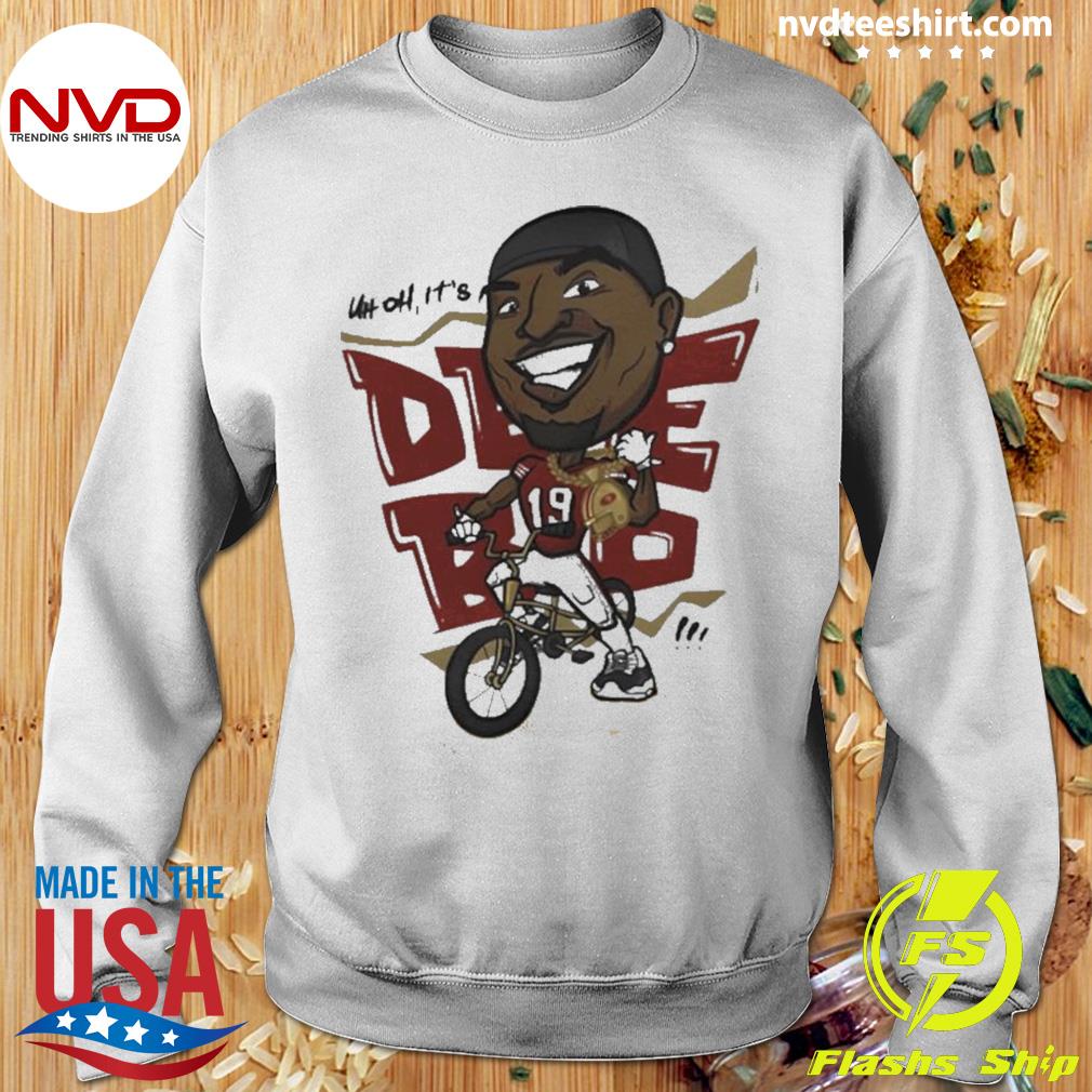 Uh Oh It's Deebo Ride Bicycle San Francisco 49ers Shirt, hoodie, sweater,  long sleeve and tank top