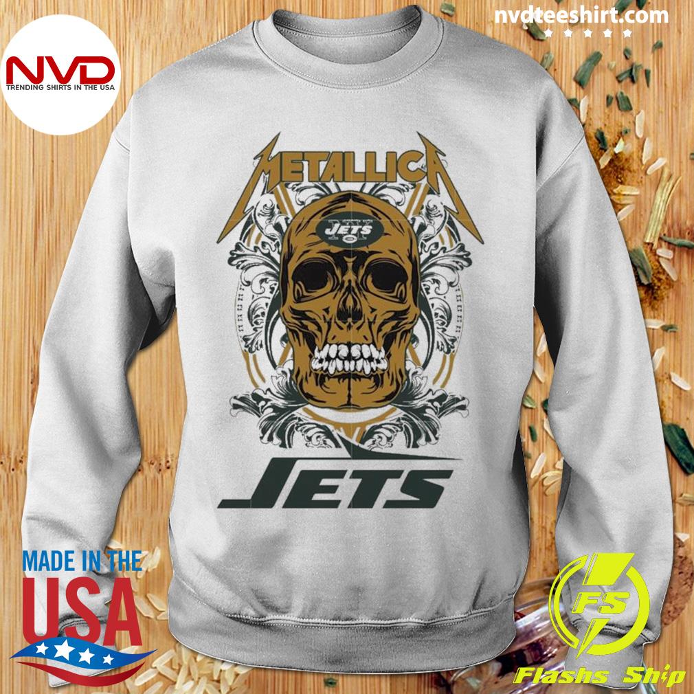 Metallica New York Jets Shirt, hoodie, longsleeve, sweater