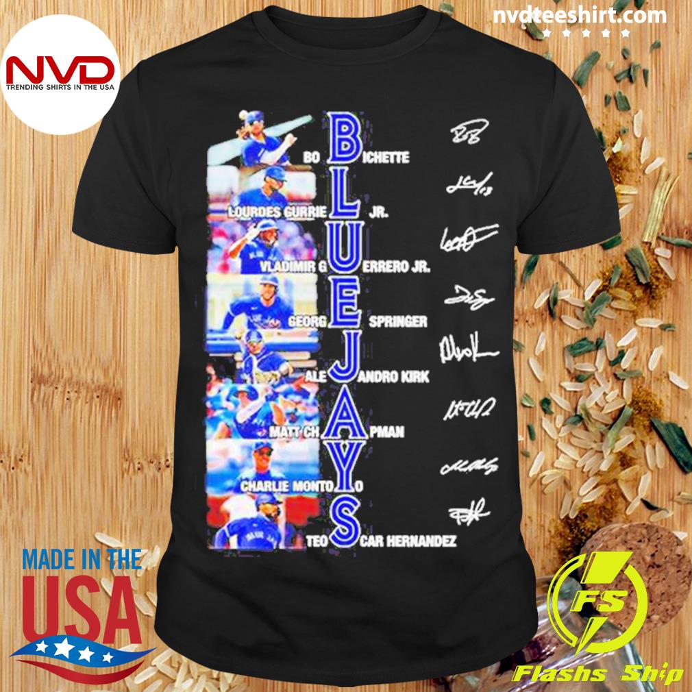 Bo Bichette Jr. Toronto Blue Jays Signature Shirt