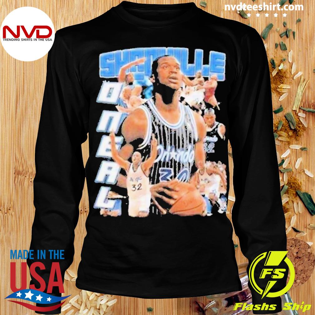 Shaquille O'neal Tee Shirt Shaq Orlando Magic NBA Basketball – Beyond Dope