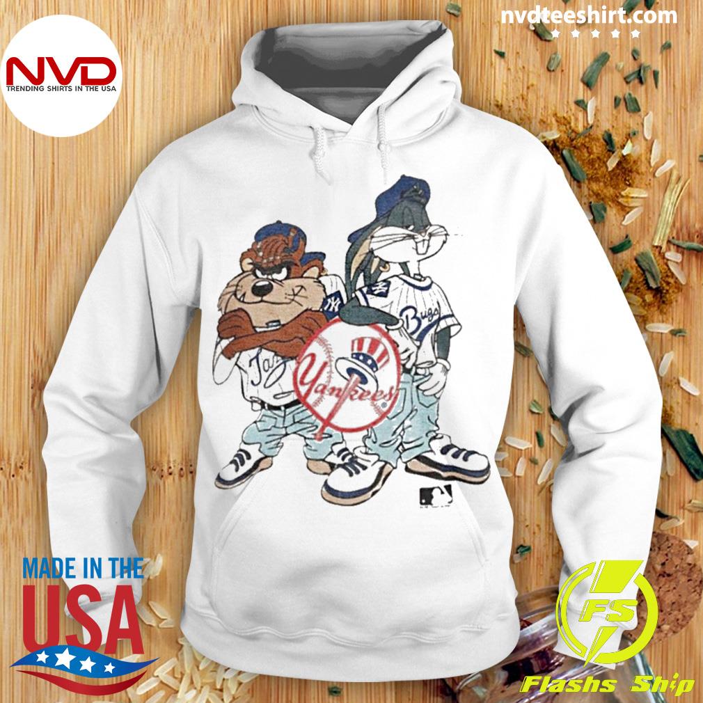 90s Taz Bugs Bunny New York Yankees Shirt Vintage Single Stitch