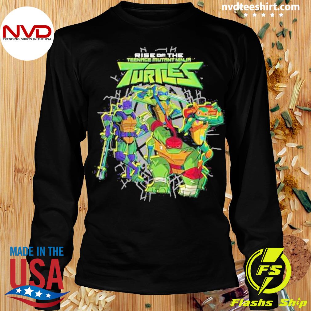 Rise Teenage Mutant Ninja Turtles Shirt  Shirt Print Teenage Mutant Ninja  Turtles - T-shirts - Aliexpress