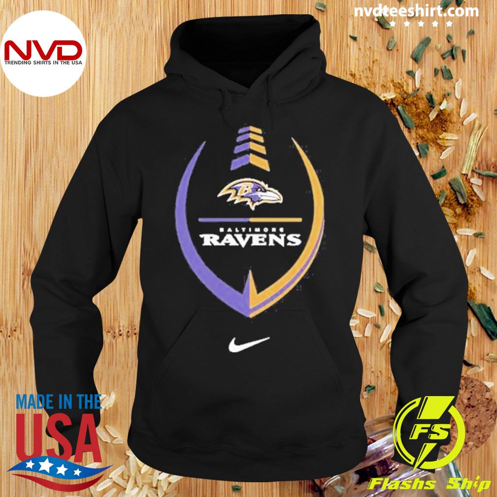 Baltimore Ravens Nike Toddler Football Wordmark Shirt - NVDTeeshirt