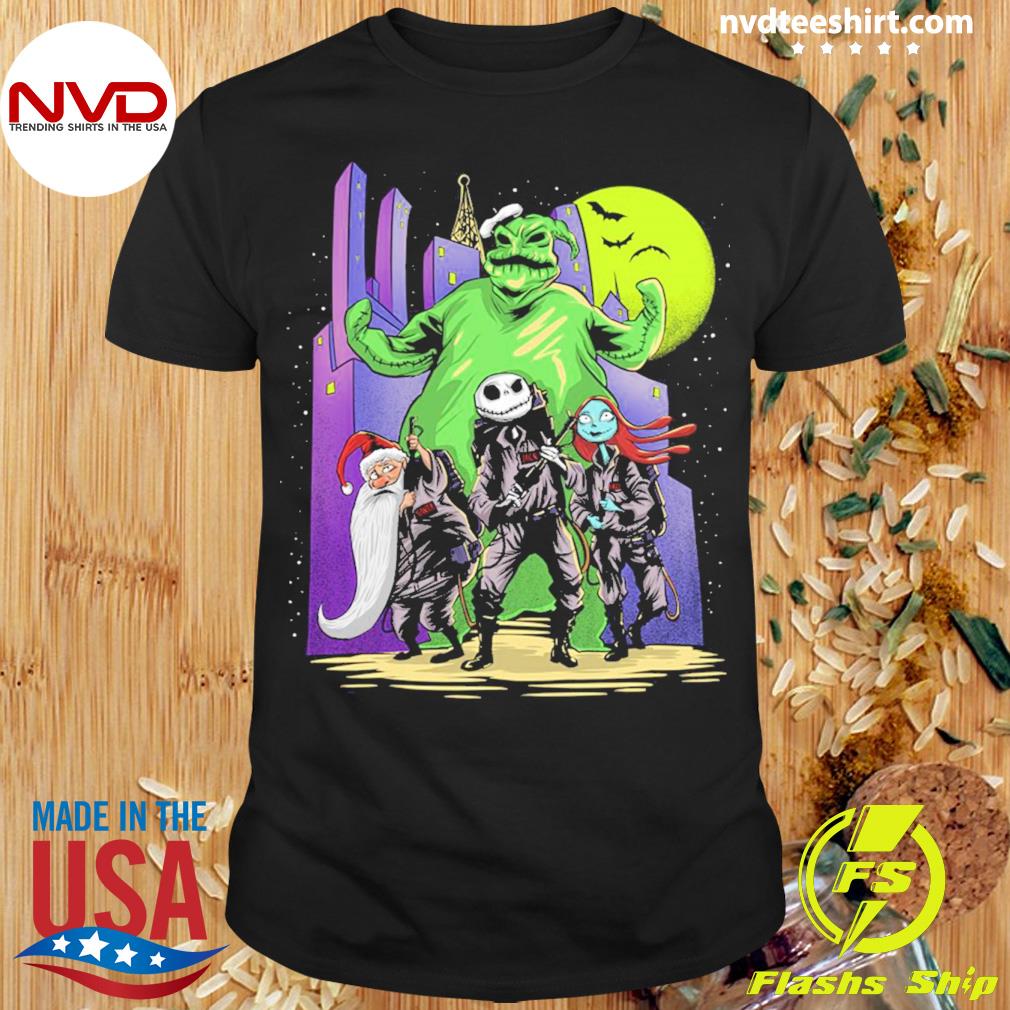 Boogie Busters Nightmare Before Christmas Shirt