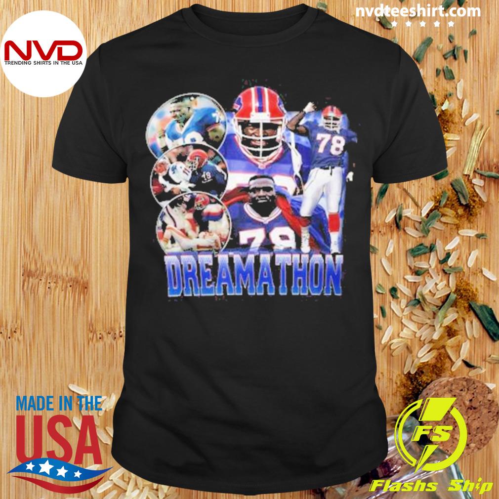 Bruce Smith Buffalo Dreams T-Shirt - Buffalo Bills