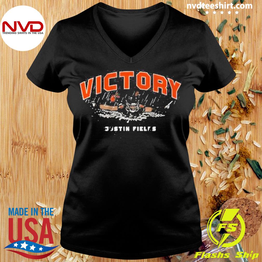 Chicago Bears Justin Fields Victory Slide Shirt, hoodie, sweater, long  sleeve and tank top