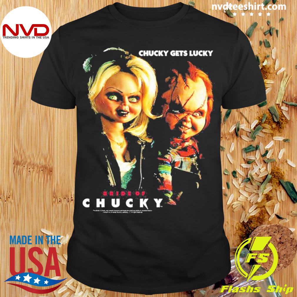 Feeling Lucky with Chucky Shirt, Las Vegas Pro Football Apparel