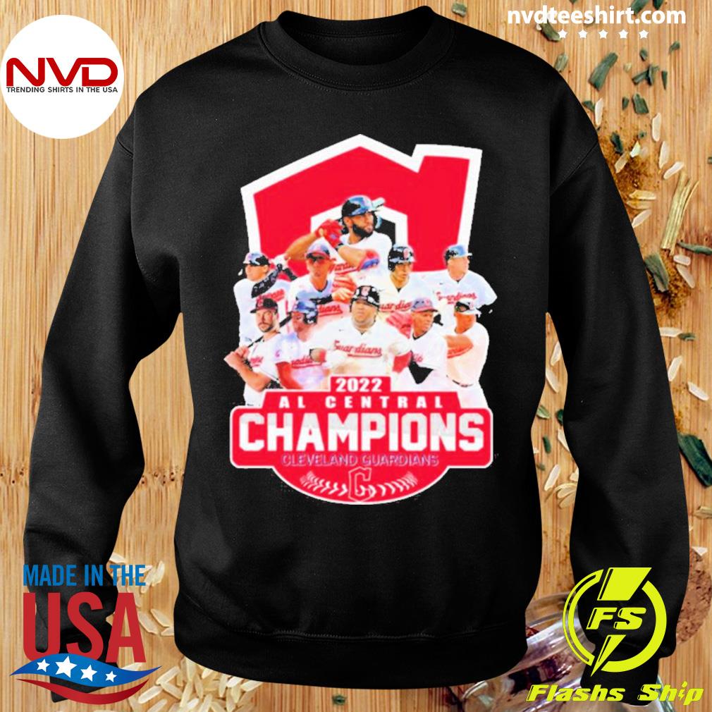 Cleveland Guardians MLB 2022 AL Central Division Champions shirt