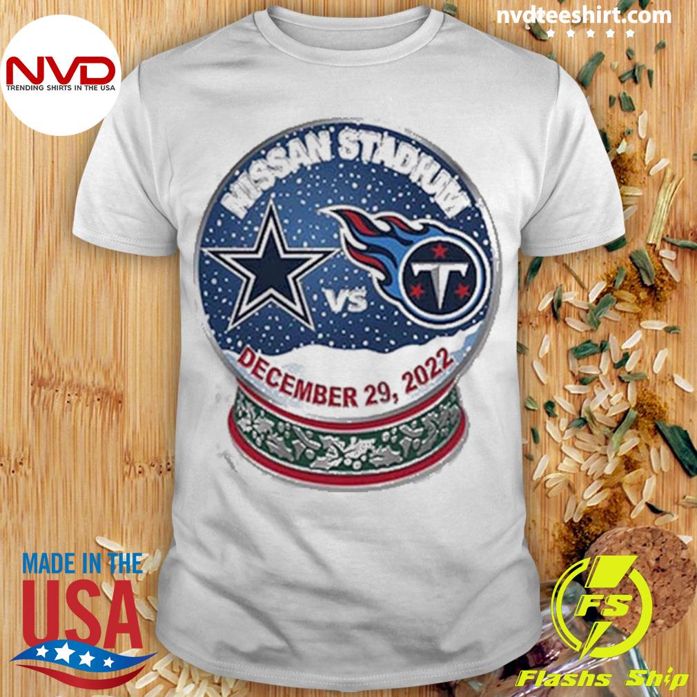 Las Vegas Raiders vs Tennessee Titans 2022 Nissan Stadium T-shirt - Kaiteez