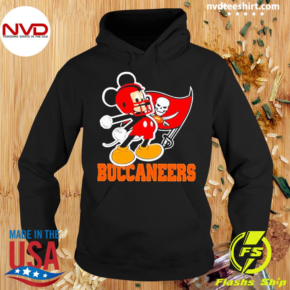 Tampa Bay Buccaneers Gangster Mickey Mouse Shirt