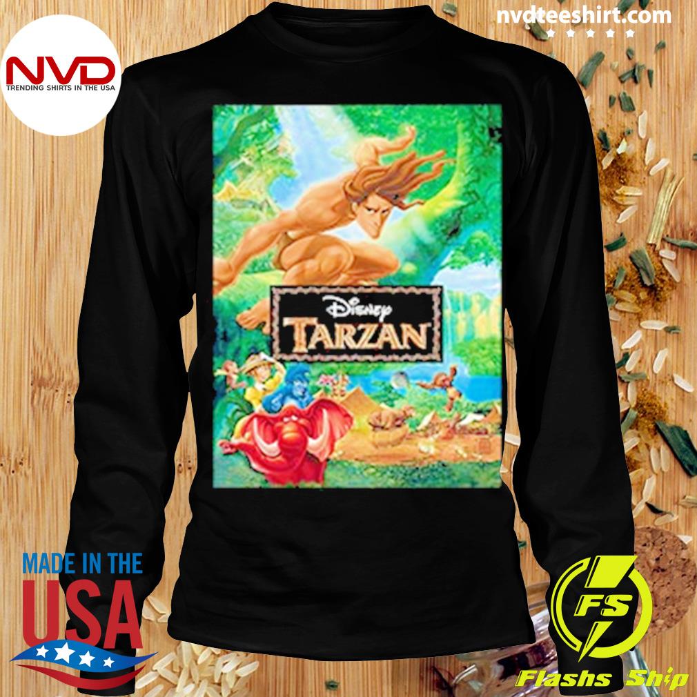 Disney Tarzan Poster Movie Vintage Shirt - NVDTeeshirt