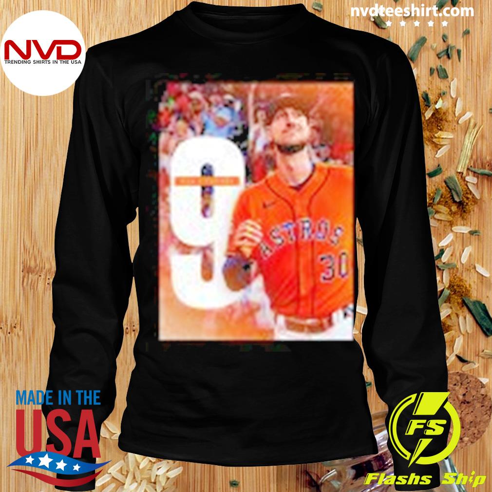 Kyle tucker 9 magic number in houston astros essential shirt, hoodie,  sweater, long sleeve and tank top