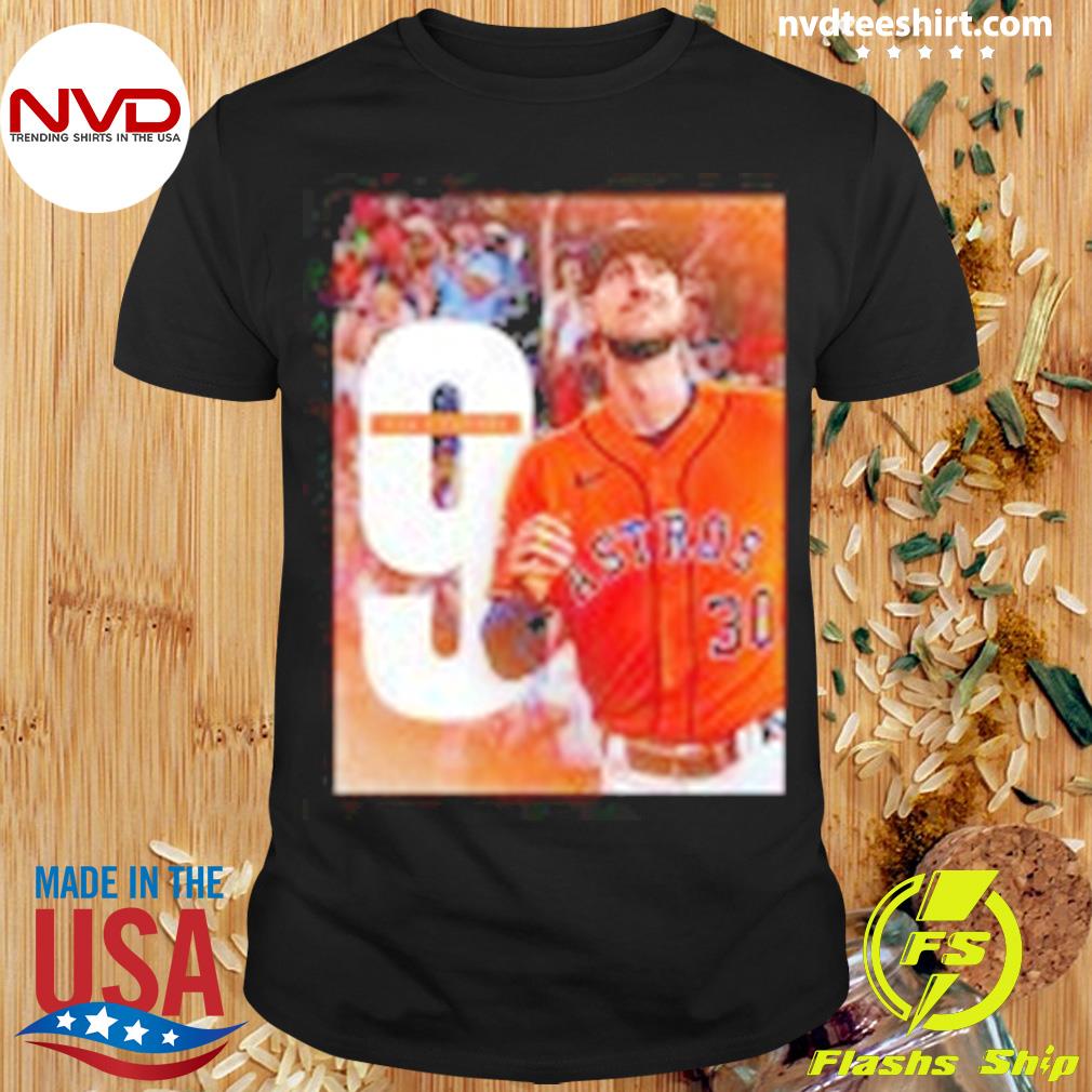 Kyle Tucker 9 Magic Number In Houston Astros Vintage Shirt - NVDTeeshirt