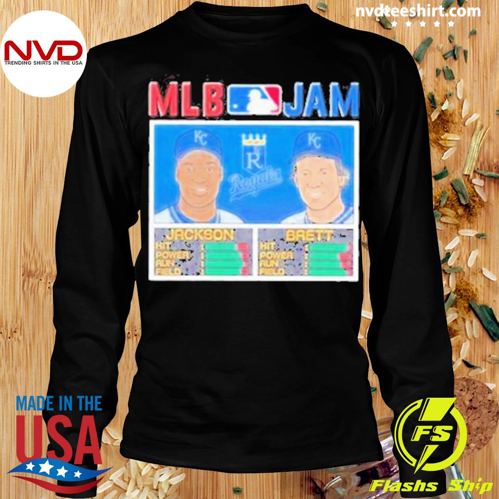 Official Mlb Jam Royals Jackson and Brett shirt, hoodie, sweater