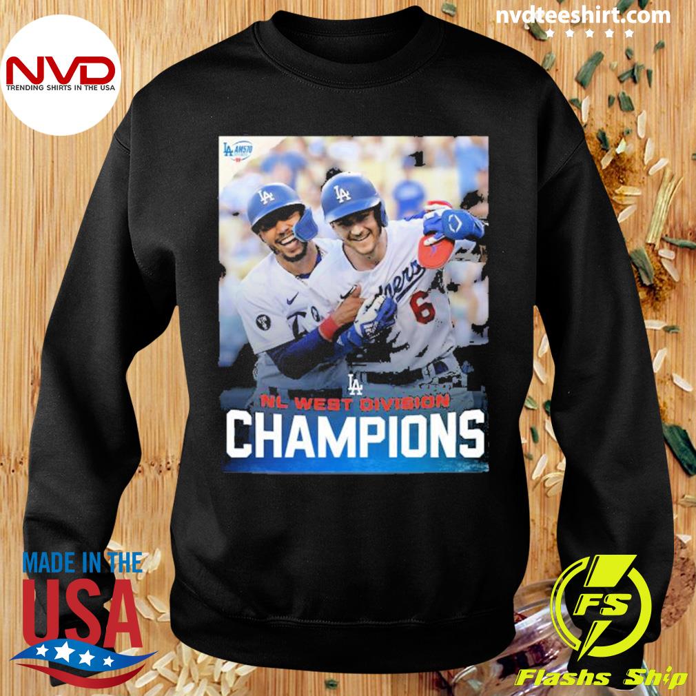 National League West Division Champions 2022 Los Angeles Baseball Shirt,  hoodie, sweater, long sleeve and tank top