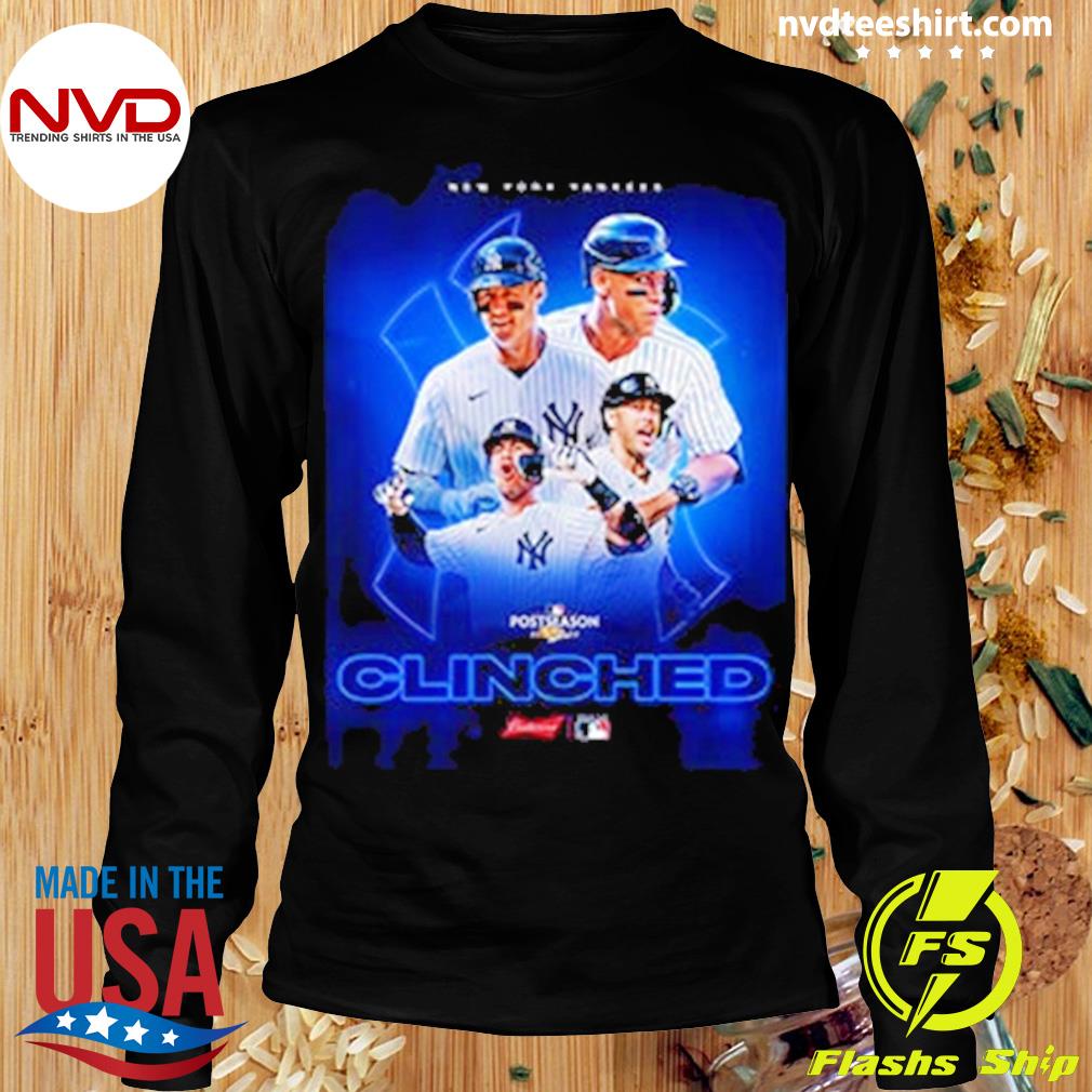 New York Yankees Postseason 2022 Clinched shirt, hoodie, sweater