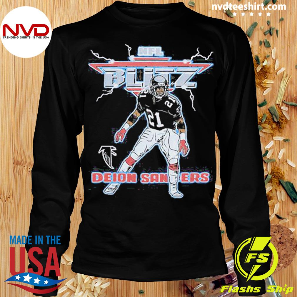 NFL Atlanta Falcons Deion Sanders 1989 Mesh Crewneck – Seattle Shirt