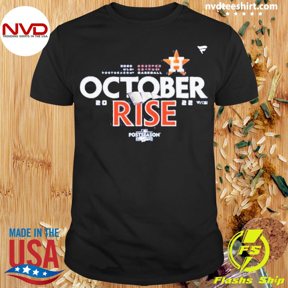 Houston Astros October 2022 Rise Baseball Jersey - Tagotee