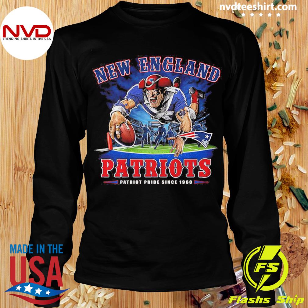 New England Patriots t shirt, american pride, independence day, primary  logo - Juicy Lucy's Steakhouse