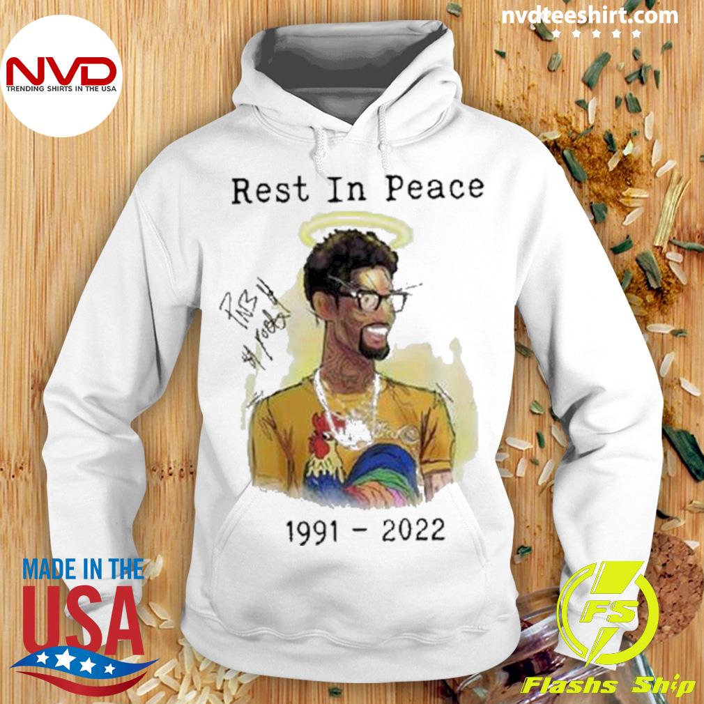 Louis vuitton Peace And Love Print T-Shirt of PnB Rock on the