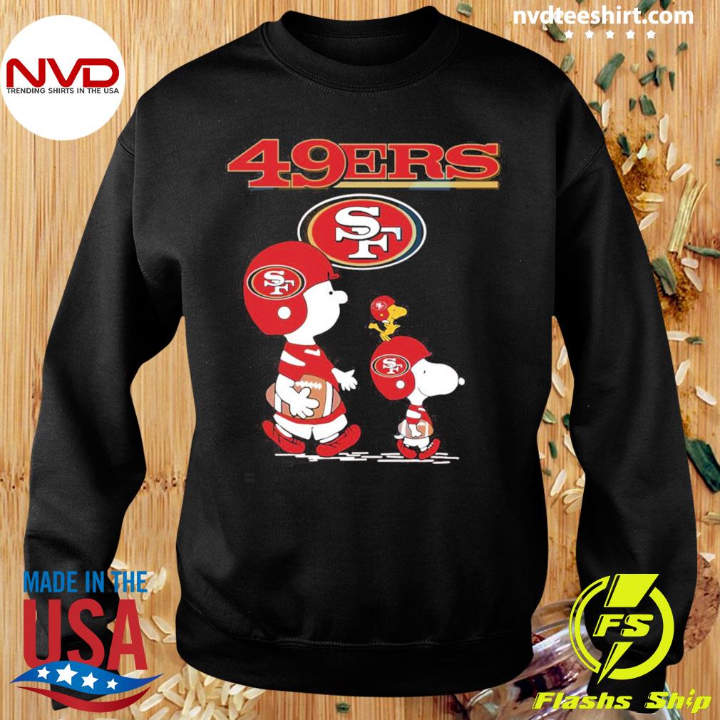 Super Bowl San Francisco 49ers T-shirt Snoopy The Peanuts San