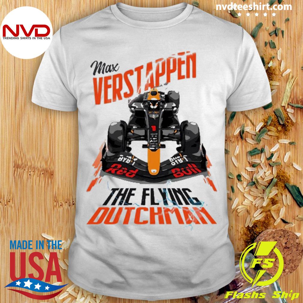 Specificiteit Reciteren mechanisme The Flying Dutchman Orange Army Formula 1 Car Racing F1 Max Verstappen Shirt  - NVDTeeshirt