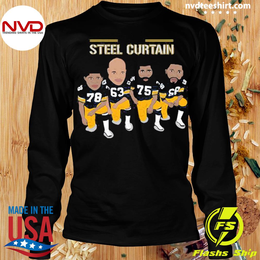 Official Pittsburgh steelers steel curtain shirt, hoodie, sweater, long  sleeve and tank top