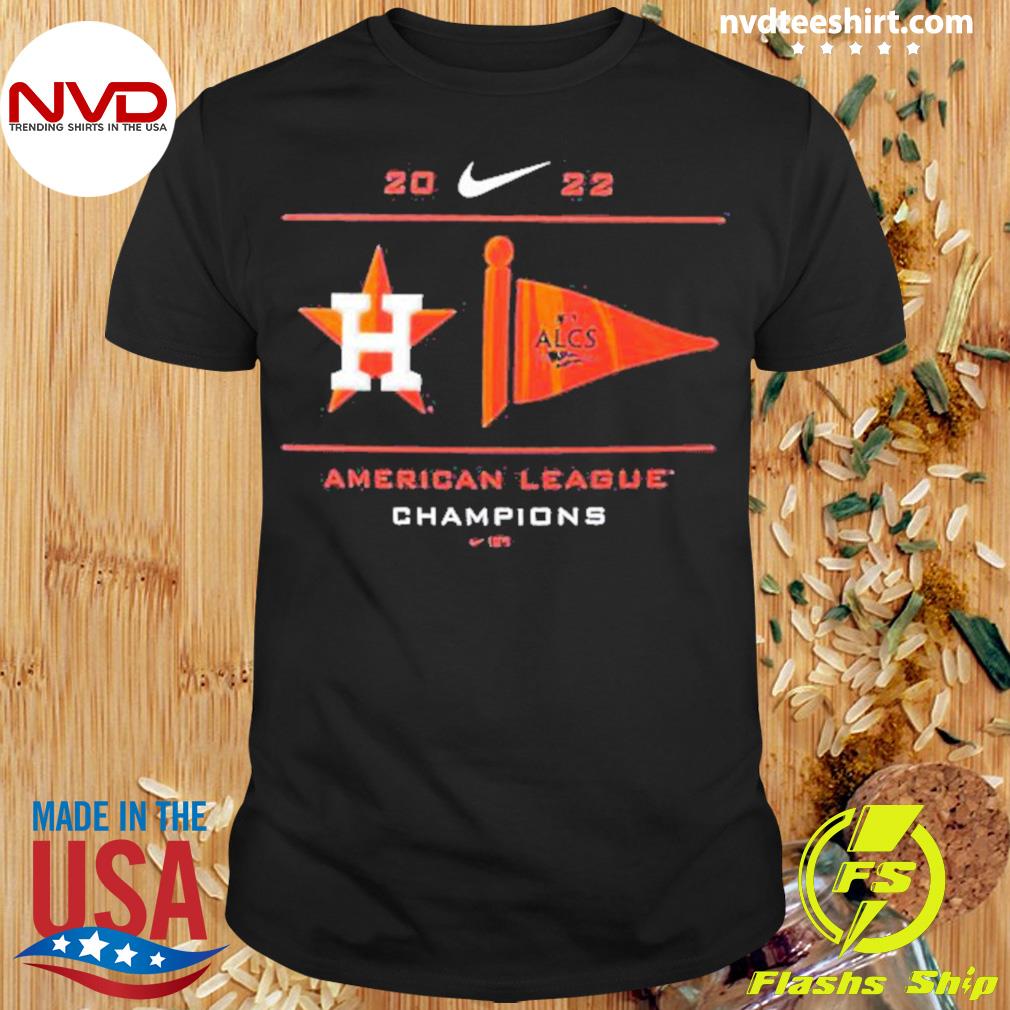 2022 American League Champions Houston Astros Pennant Nike Shirt