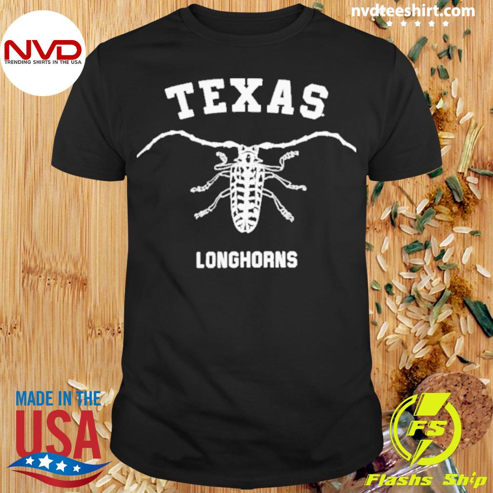 Alex Wild Texas Insect Collection Texas Longhorns Shirt - NVDTeeshirt