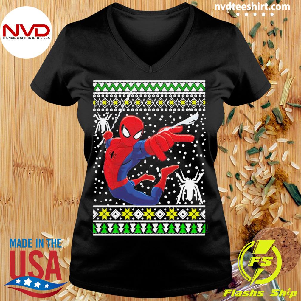 Amazing Spiderman Christmas Shirt - NVDTeeshirt