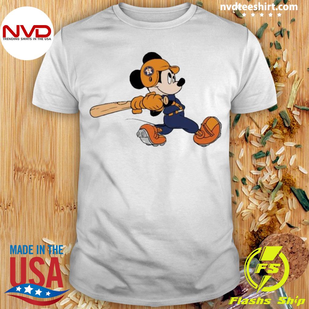 Baseball Houston Astros Mickey Mouse 2022 Shirt - NVDTeeshirt