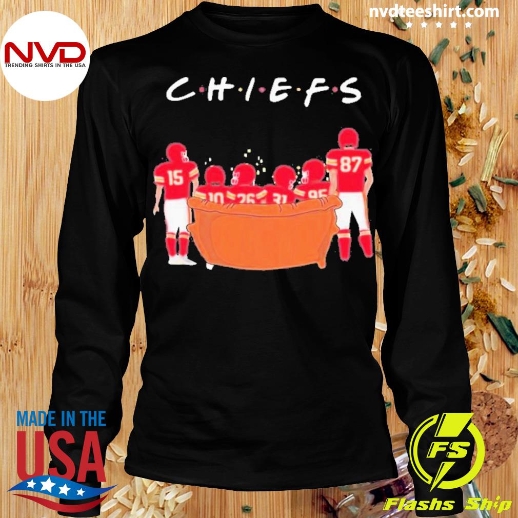 Friends TV Show Kansas City Chiefs T-Shirt - Chow Down Movie Store