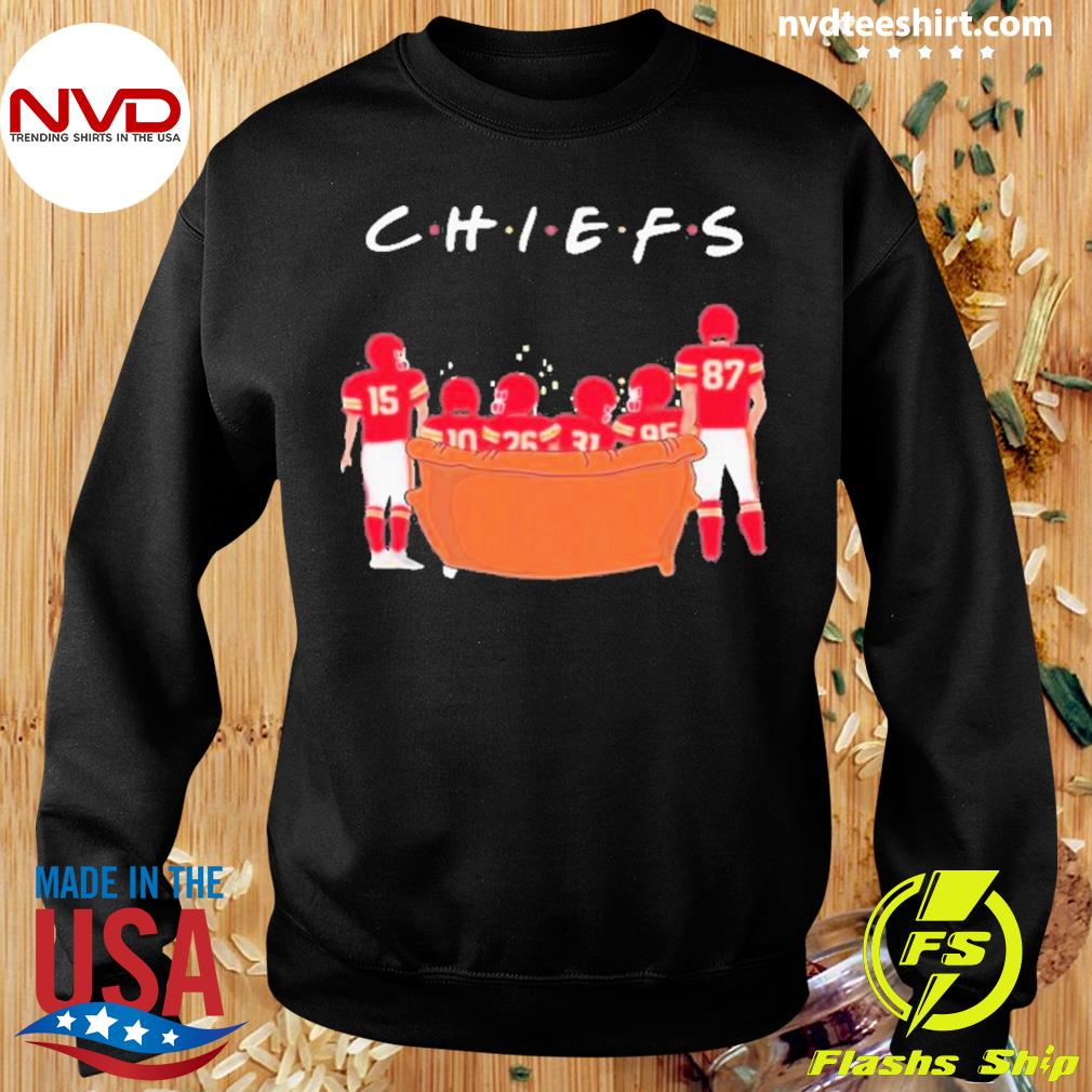 Original Friends TV Show Kansas City Chiefs Shirt - Teeshirtbear