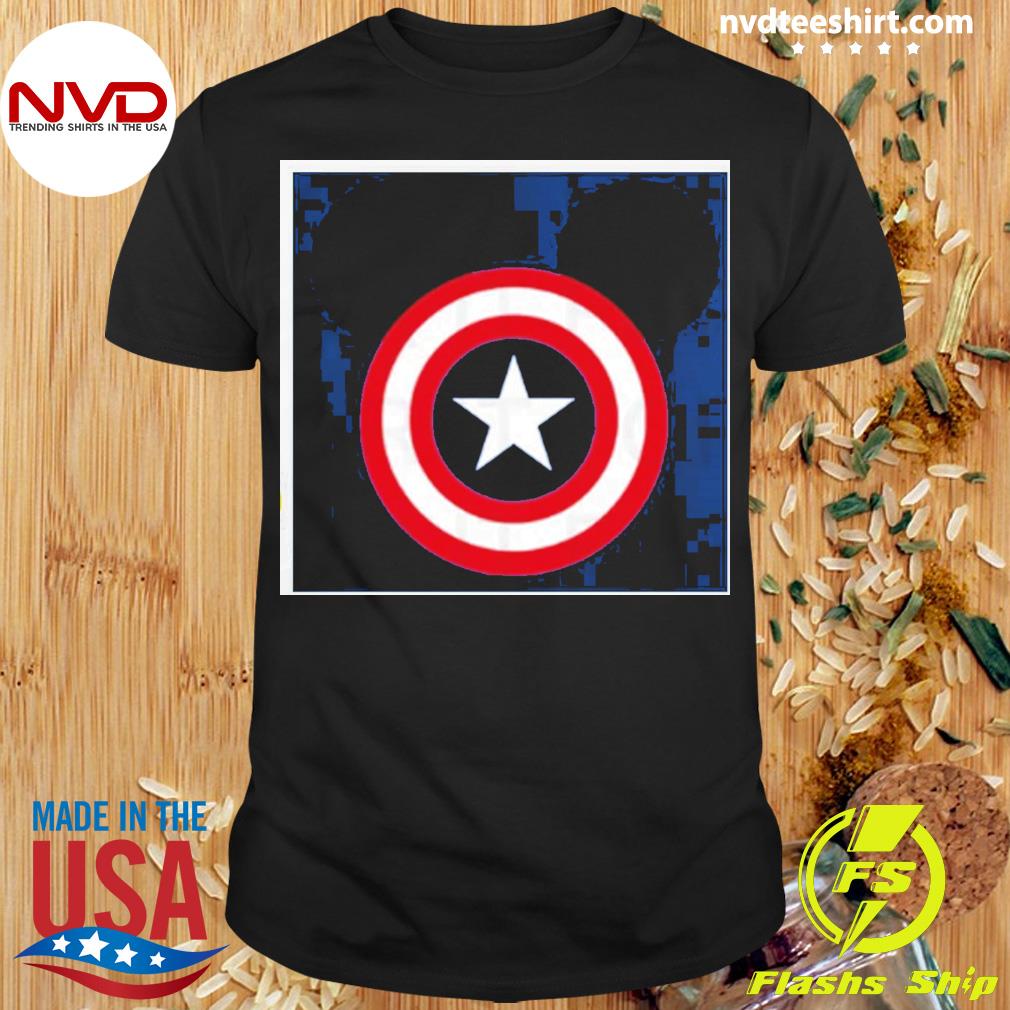 Funny Mickey Marvel Captain America Shirt