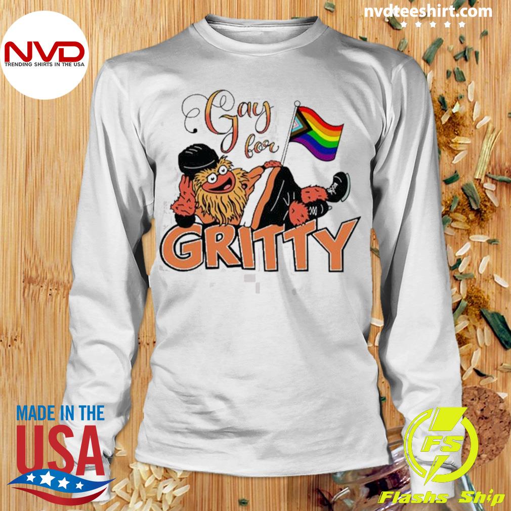 Mens Womens T-Shirt Gritty Shirt Philadelphia Unisex Hockey Tee Mascot  Cotton Gift Graphic T Shirts Short Sleeve Top for Boys Girls Teen