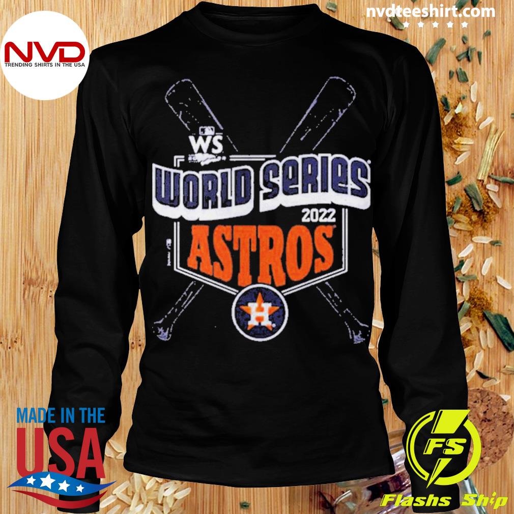 Women's Majestic Threads Black Houston Astros 2022 World Series