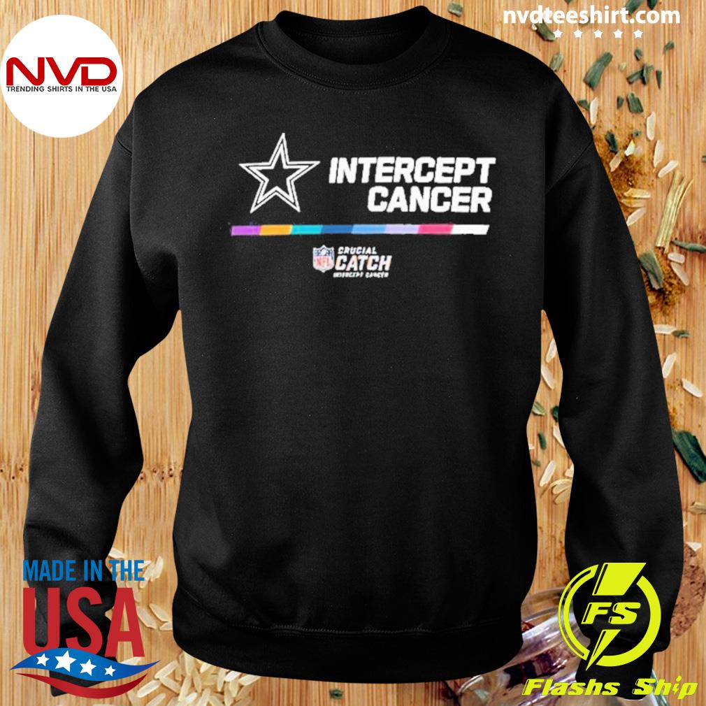 Intercept Cancer Cowboys Shirt - NVDTeeshirt