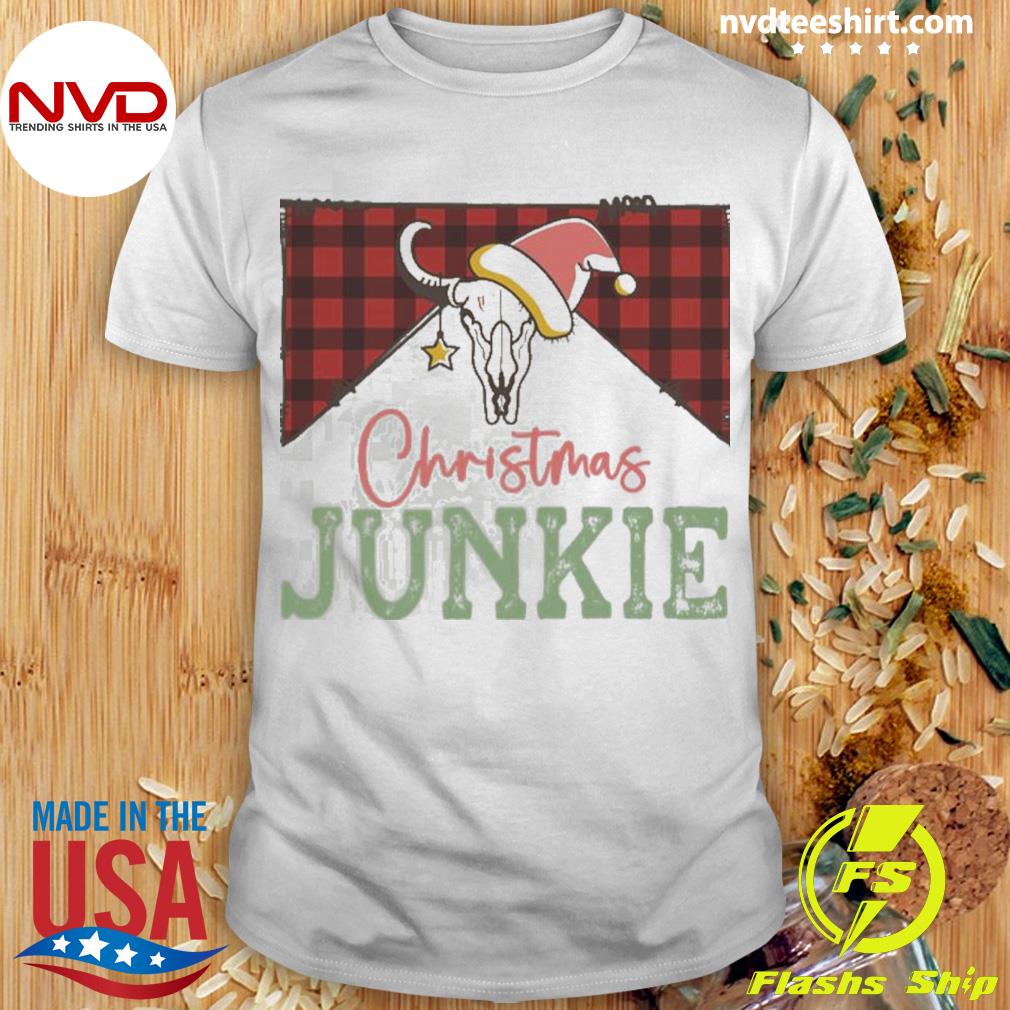 Junkie Retro Christmas Shirt